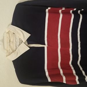 Men's Haggar Long Sleeve Rugby Shirt